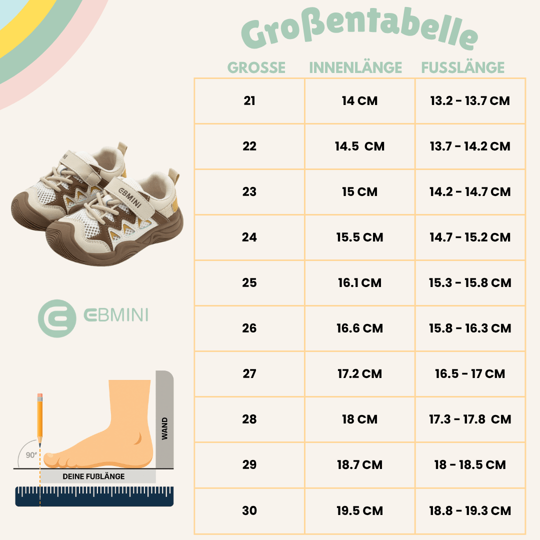 EBMINI® BOP – Ultraleichte Barfußschuhe für Kinder - Ebmini® - Kinder Barfußschuhe -