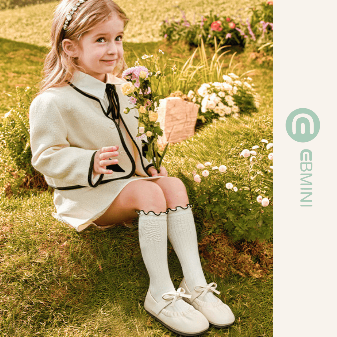 EBMINI® DELY - Ultraleichte Barfußballerinas für Kinder - Ebmini® - Kinder Barfußschuhe -