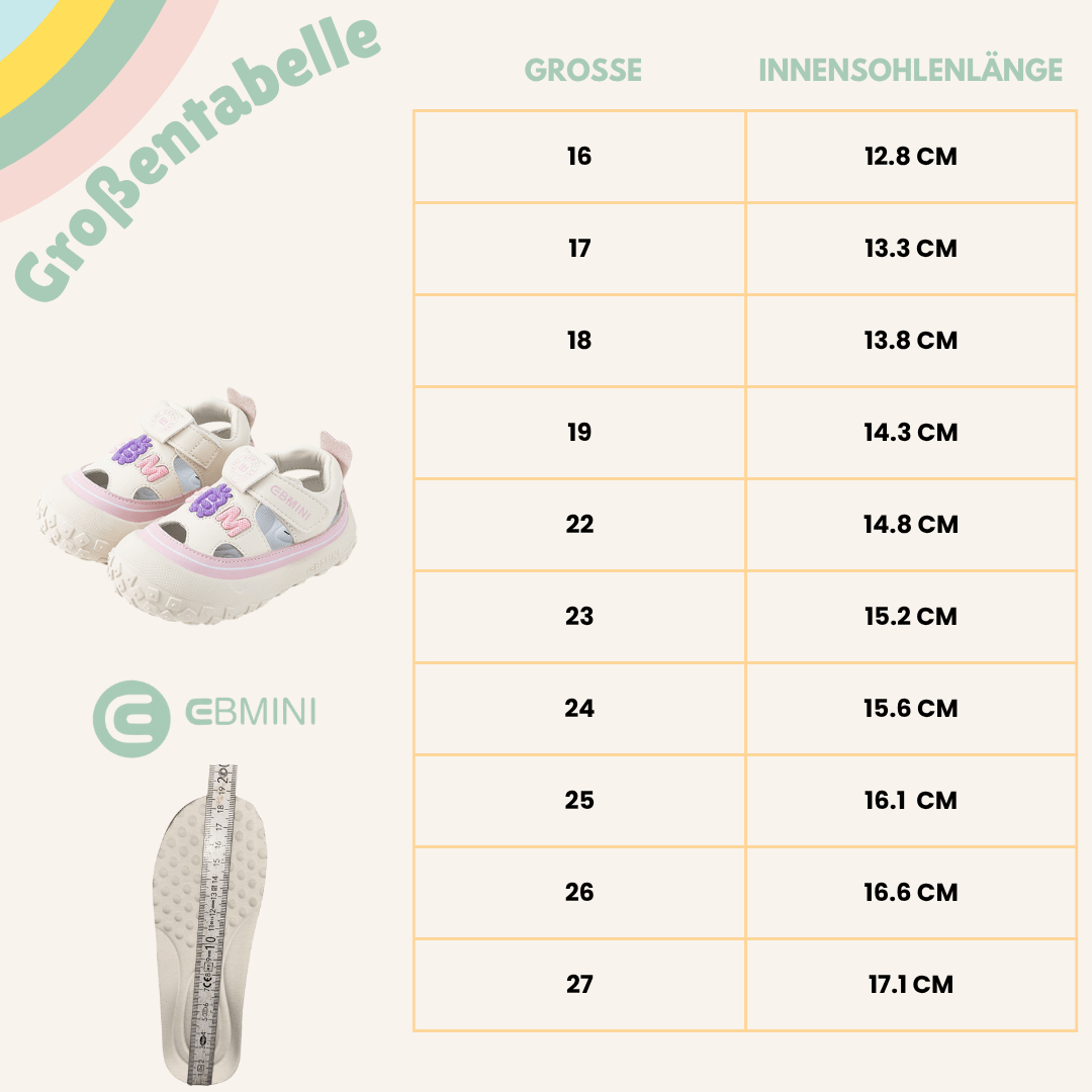 EBMINI® EBM - Ultraleichte Barfußsandalen für Kinder - Ebmini® - Kinder Barfußschuhe - 209913020974 -