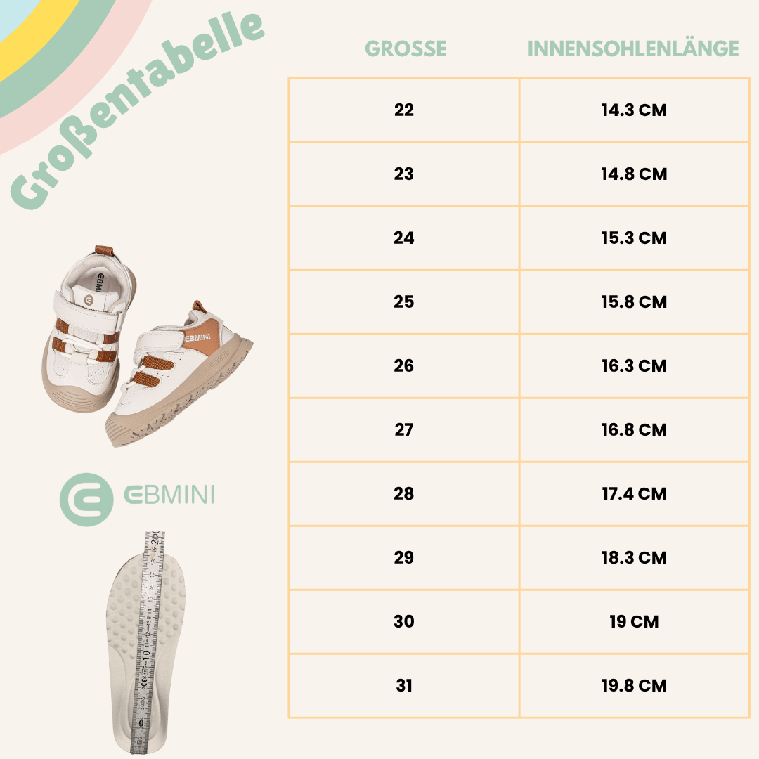 EBMINI® ELLI - Ultraleichte Barfußschuhe für Kinder - Ebmini® - Kinder Barfußschuhe -