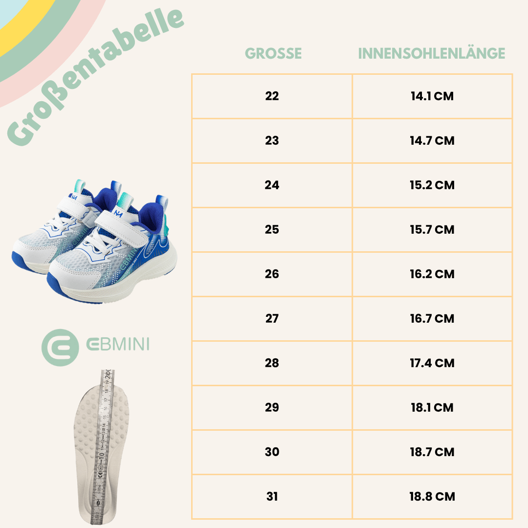 EBMINI® EZY - Ultraleichte Barfußschuhe für Kinder - Ebmini® - Kinder Barfußschuhe -