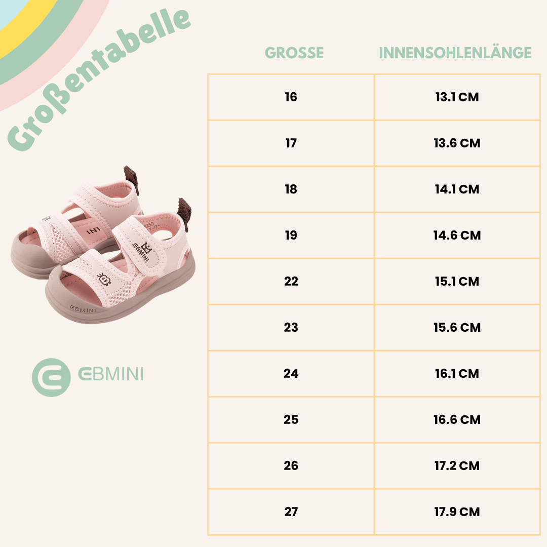 EBMINI® FRY - Ultraleichte Barfußsandalen für Kinder - Ebmini® - Kinder Barfußsandalen - 209913021817 -