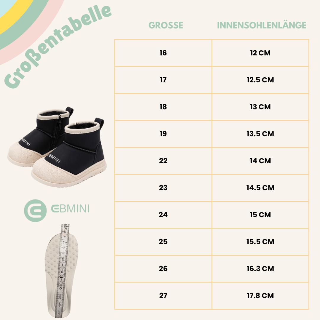 EBMINI® ICE - Ultraleichte Stiefel für Kinder - Ebmini® - Kinder Barfußschuhe -