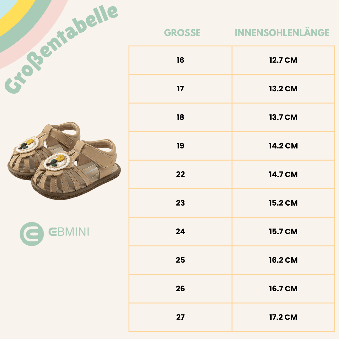 EBMINI® JULY - Ultraleichte Barfußsandalen für Kinder - Ebmini® - Kinder Barfußsandalen - 209913021308 -