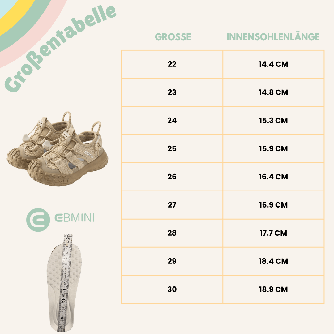 Ebmini® KIB - Ultraleichte Barfußschuhe für Kinder - Ebmini® - Kinder Barfußschuhe - 209913022586 -