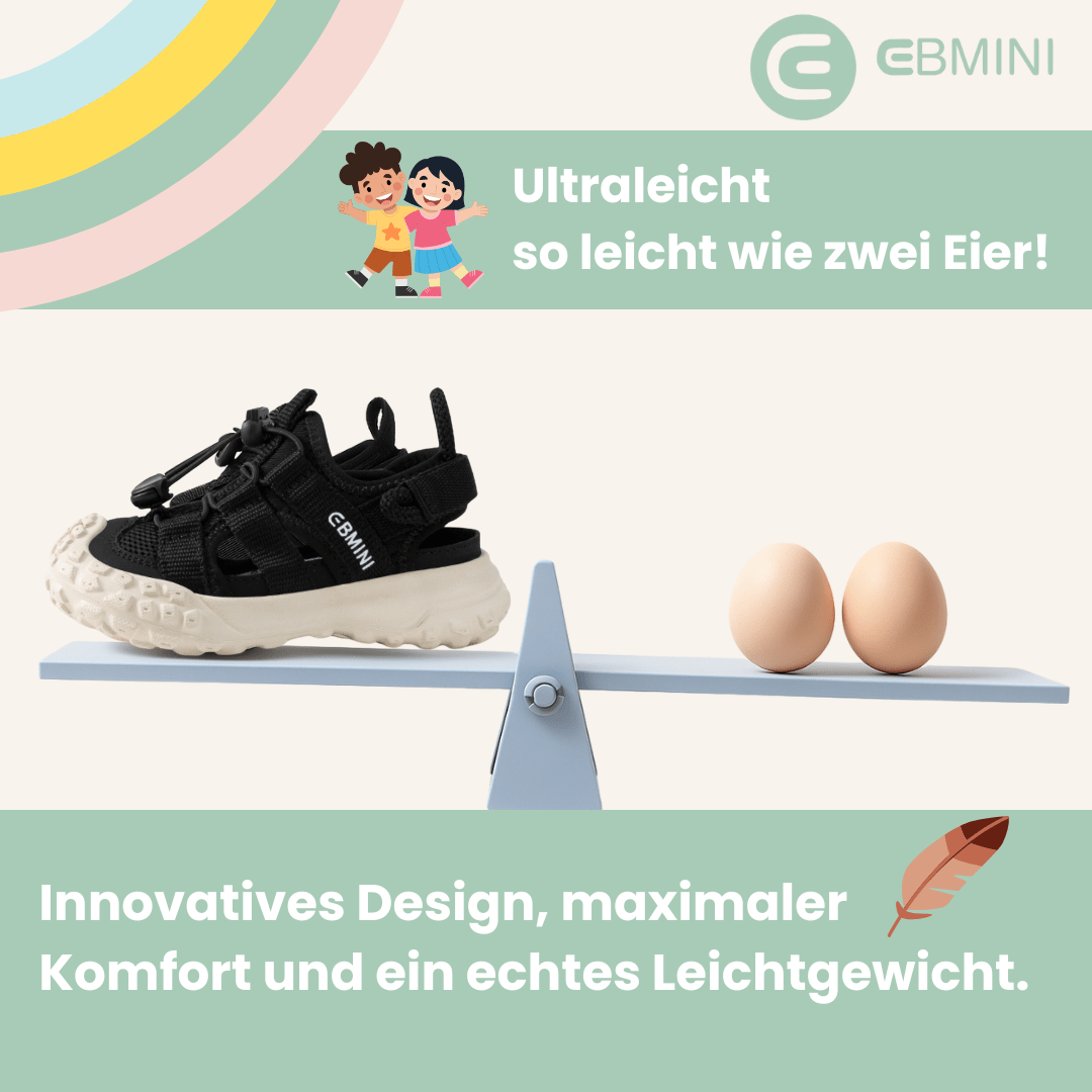 Ebmini® KIB - Ultraleichte Berfußschuhe für Kinder - Ebmini® -
