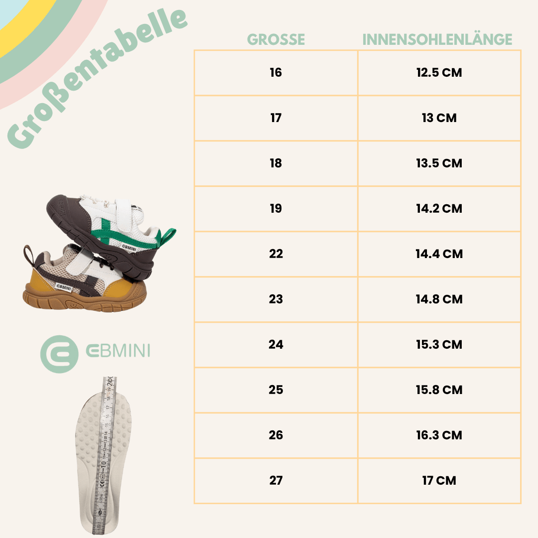 EBMINI® LEF - Ultraleichte Barfußschuhe für Kinder - Ebmini® - Kinder Barfußschuhe -