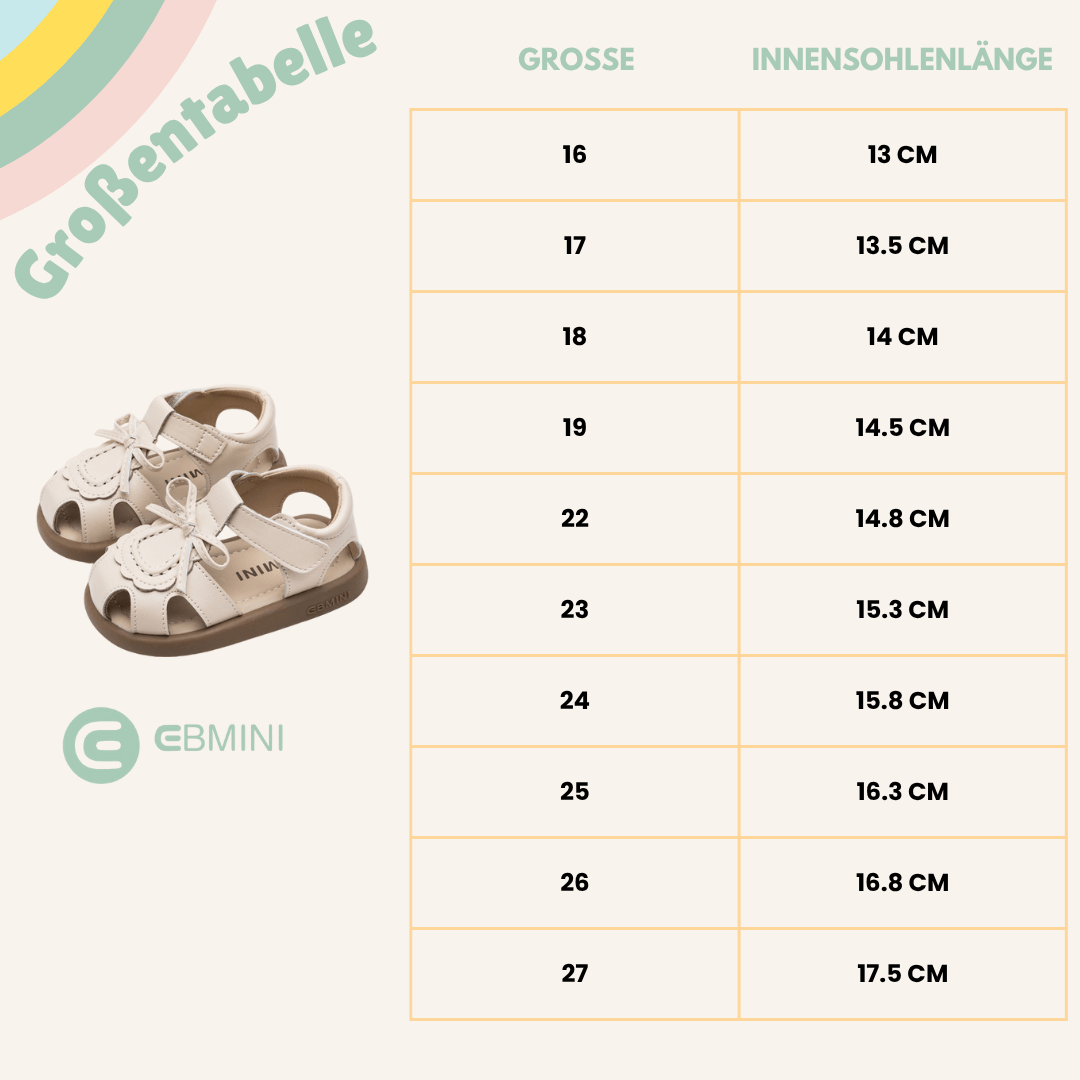 EBMINI® MARY - Ultraleichte Barfußsandalen für Kinder - Ebmini® - Kinder Barfußsandalen - 209913012350 -