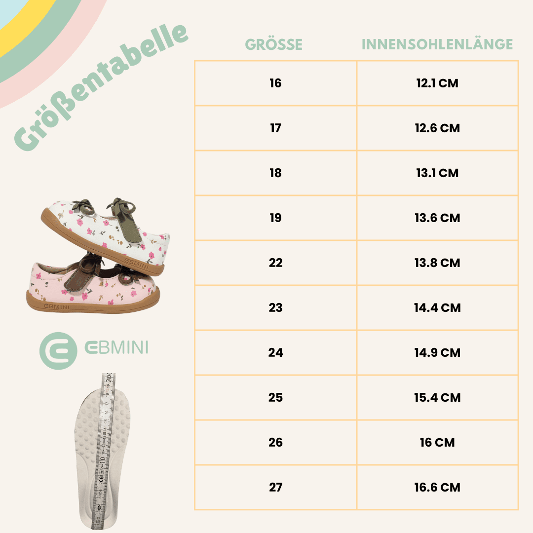 EBMINI® NEA - Ballerinas Schuhe für kinder - Ebmini® - Kinder Barfußschuhe - -