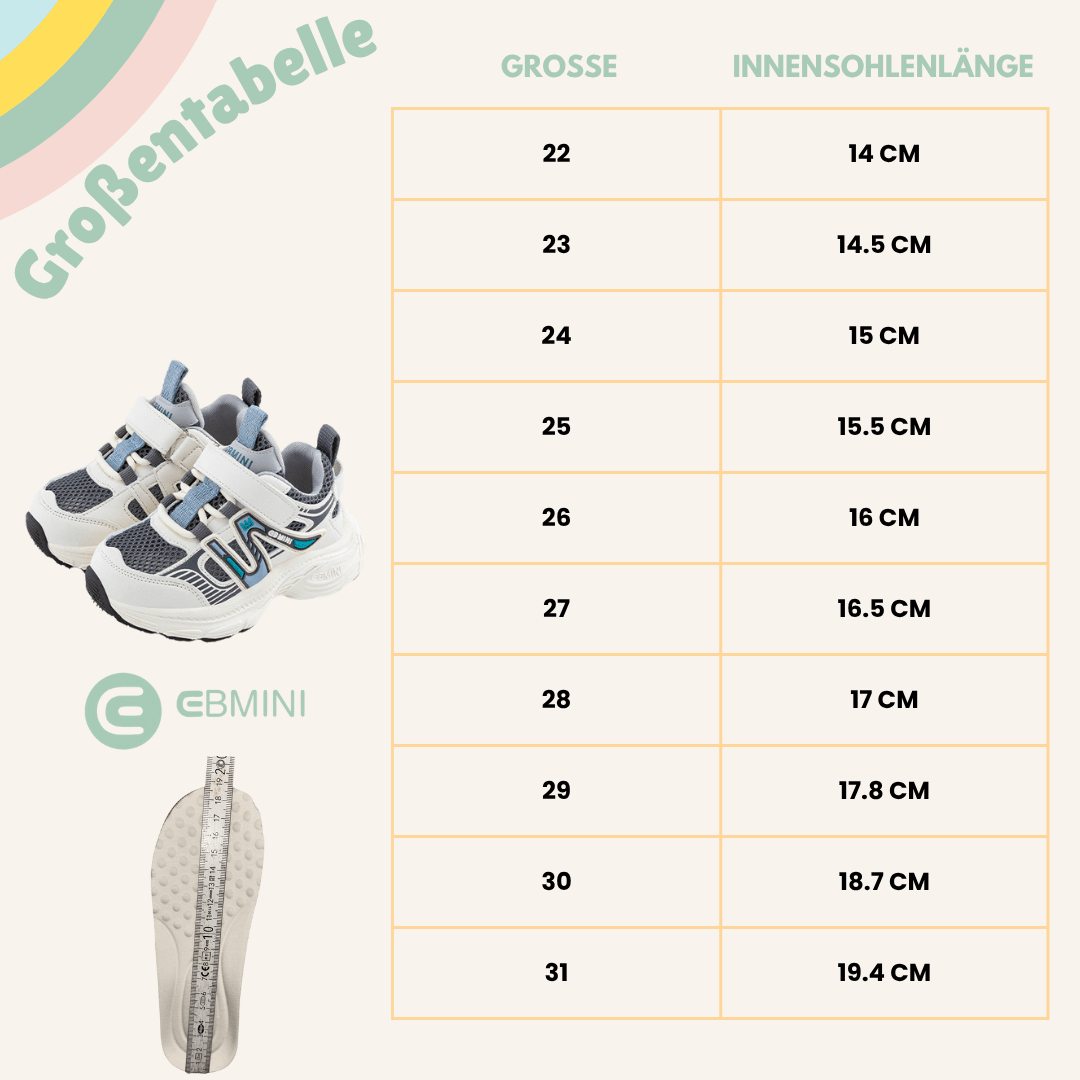 EBMINI® NORE - Ultraleichte Barfußschuhe für Kinder - Ebmini® - Kinder Barfußschuhe -