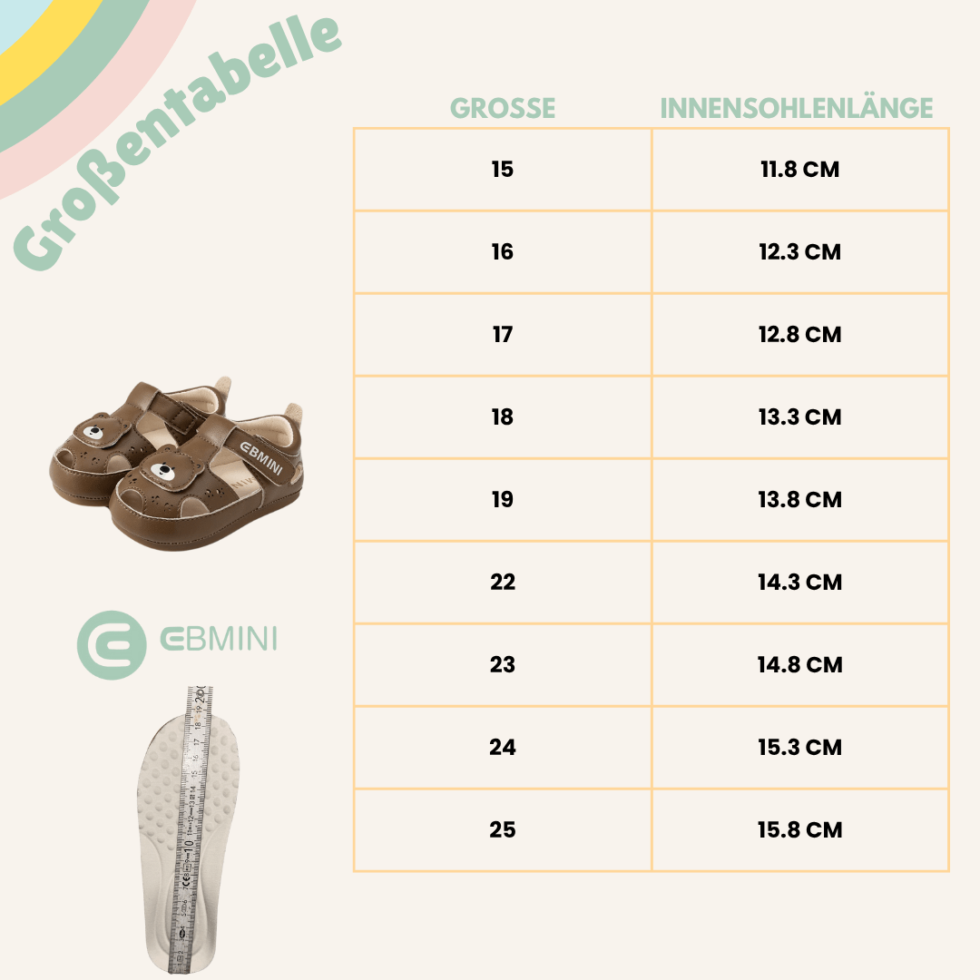 EBMINI® ORSY - Ultraleichte Barfußsandalen für Kinder - Ebmini® - Kinder Barfußsandalen - 209913022115 -