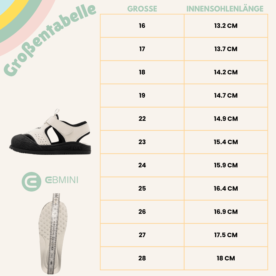 EBMINI ® PAD - Ultraleichte Barfußsandalen für Kinder - Ebmini® - Kinder Barfußschuhe - 209913013136 -