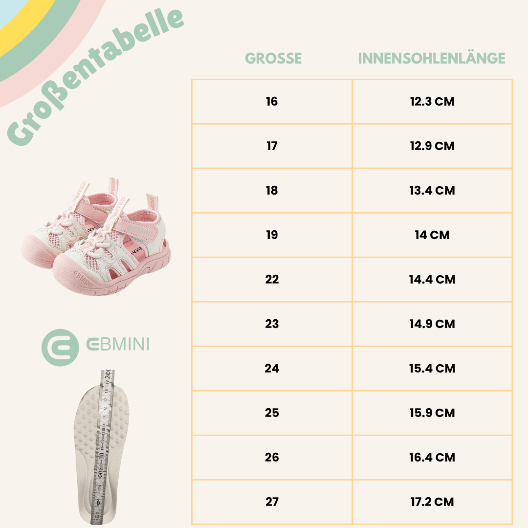 EBMINI® PLAY - Ultraleichte Barfußsandalen für Kinder - Ebmini® - Kinder Barfußsandalen - 209913020876 -