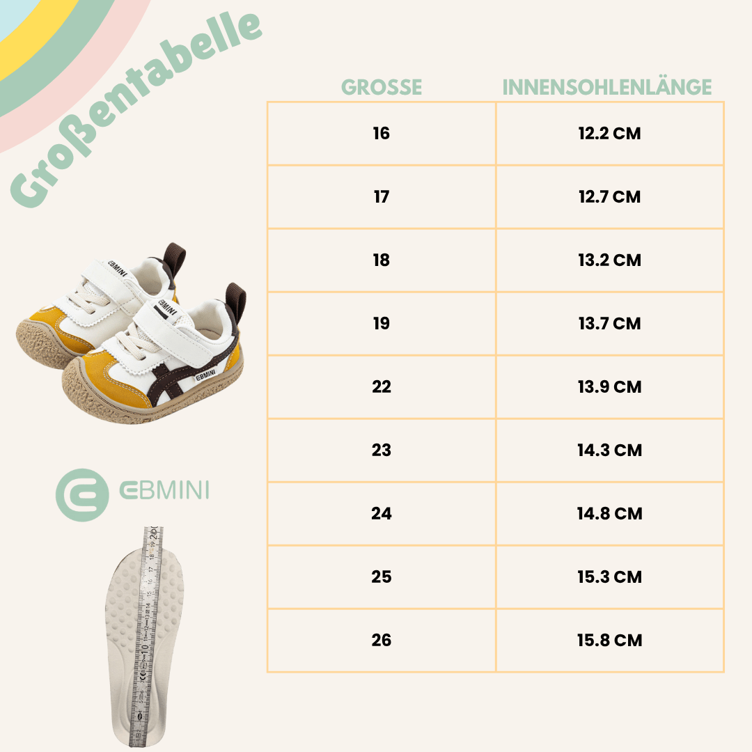 EBMINI® REM - Ultraleichte Barfußschuhe für Kinder - Ebmini® - Kinder Barfußschuhe -