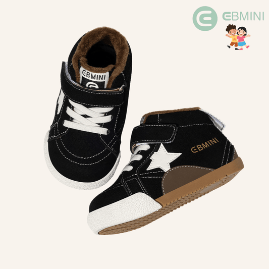EBMINI® ROS - Ultraleichte Barfußstiefel für Kinder rutschfest & vegan - Ebmini® - Kinder Barfußschuhe - -