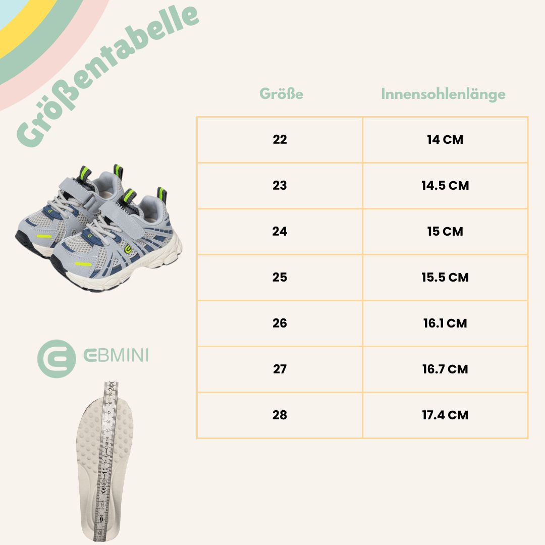 EBMINI® SPRI - Sneaker Barfußschuhe für Kinder - Ebmini® - Kinder Barfußschuhe - -