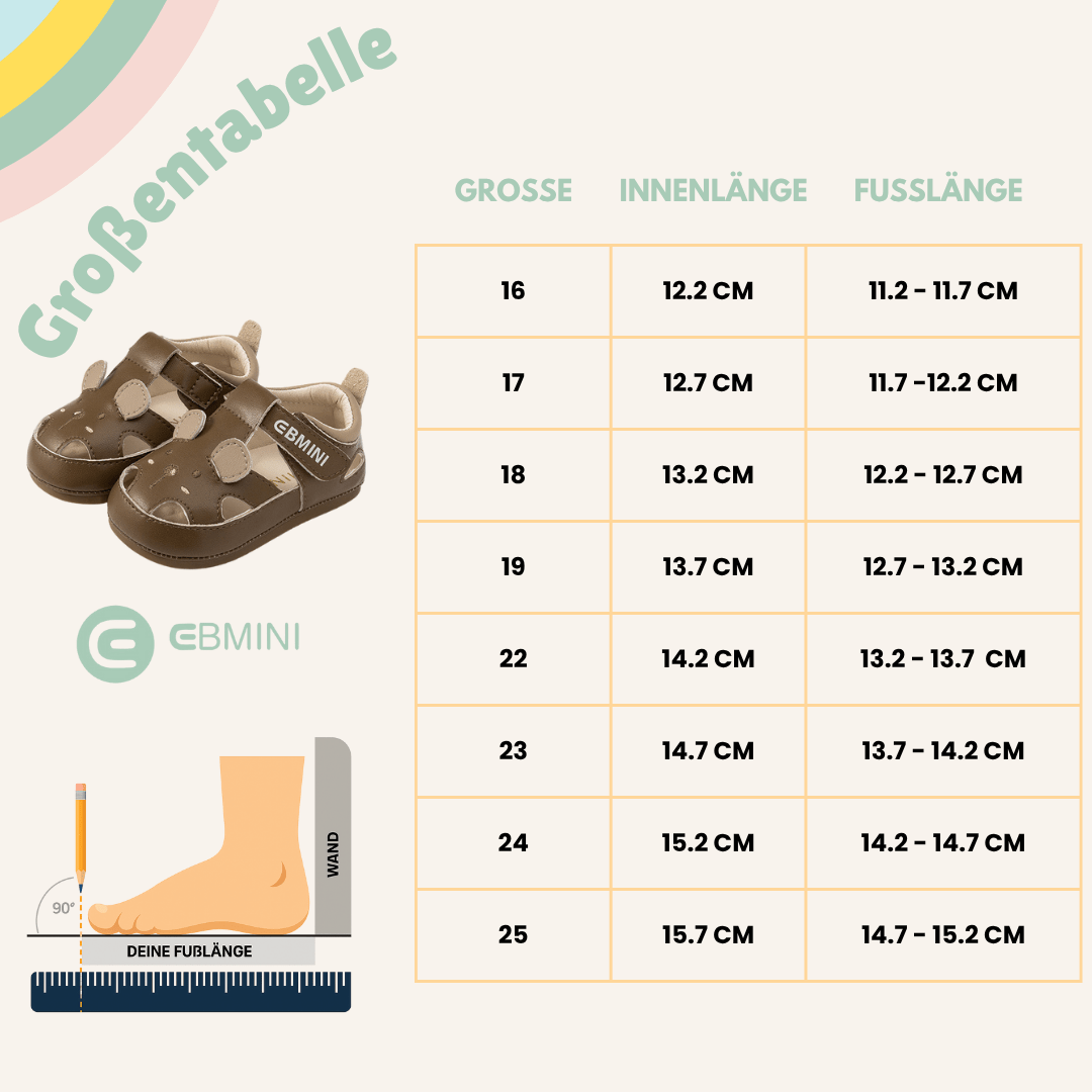 EBMINI® TOPY - Ultraleichte Barfußschuhe für Kinder - Ebmini® - Kinder Barfußschuhe - 209913023001 -
