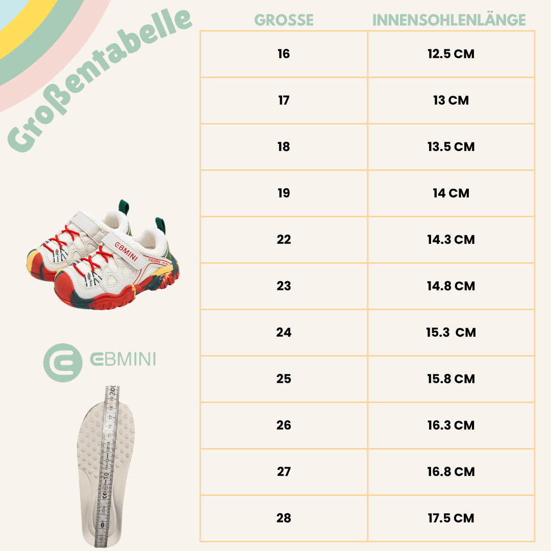 EBMINI® TREK - Ultraleichte Barfußschuhe für Kinder - Kinder Barfußschuhe - 209913018509-