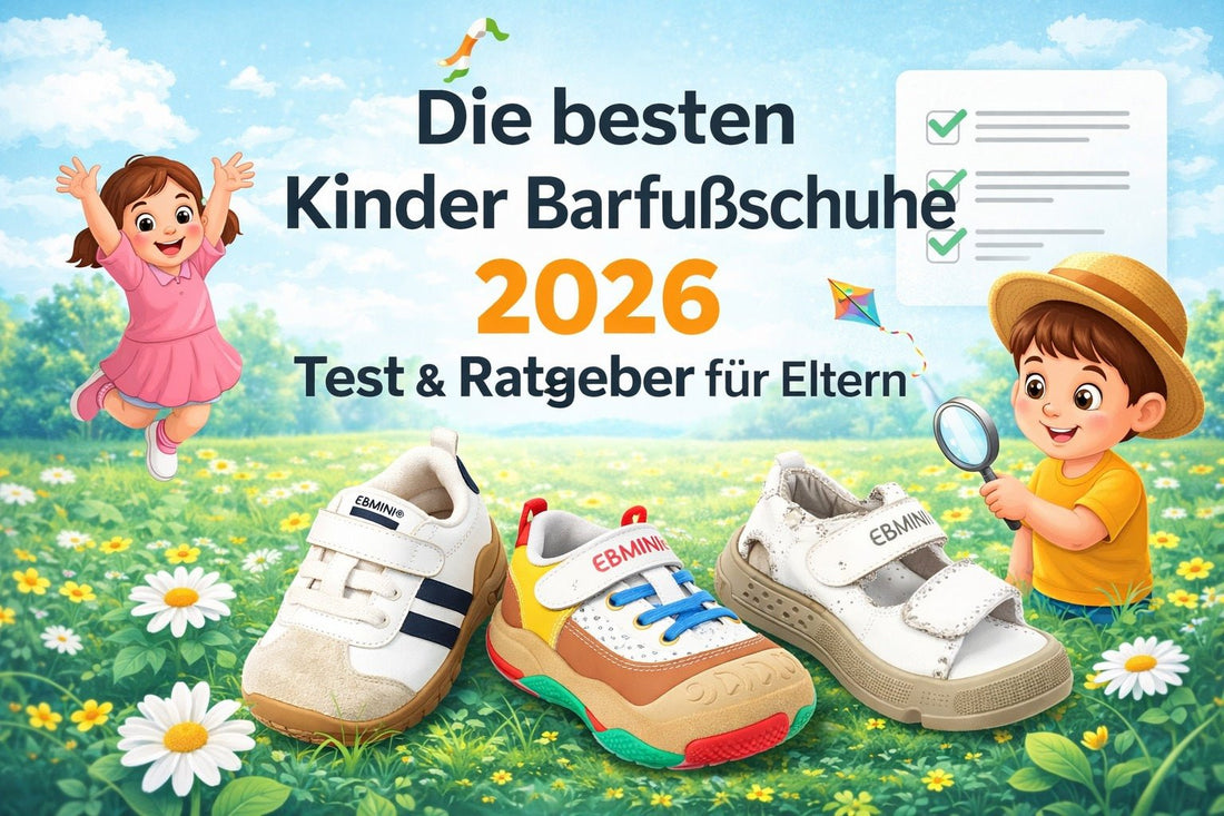 Die besten Kinder Barfußschuhe 2026 – Test & Ratgeber für gesunde Kinderfüße - Ebmini®