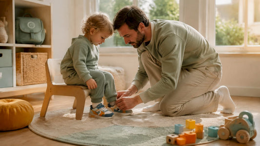 Eingewöhnung neue Kinderschuhe: Schritt für Schritt - Ebmini®