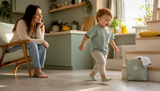 Fußmuskulatur bei Kleinkindern stärken: Der Elternratgeber - Ebmini®