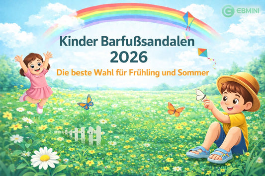 Kinder Barfußsandalen 2026: Die beste Wahl für Frühling und Sommer - Ebmini®