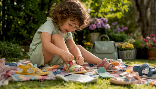 Kindersandalen und Fußentwicklung im Sommer erklärt - Ebmini®