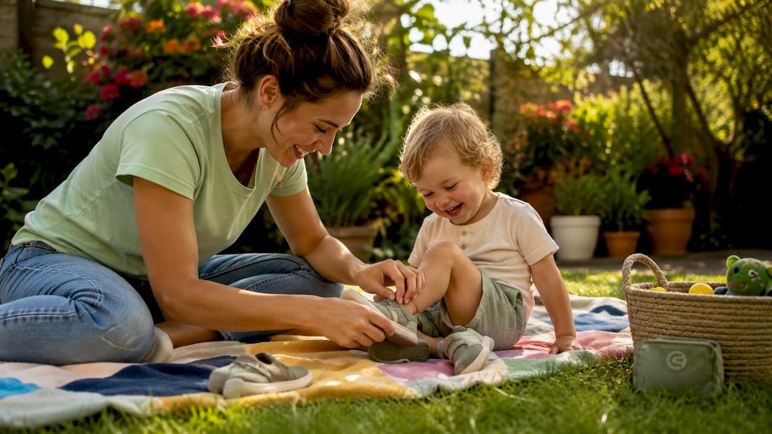 Kinderschuhe für Sommerhitze: Gesund und komfortabel - Ebmini®