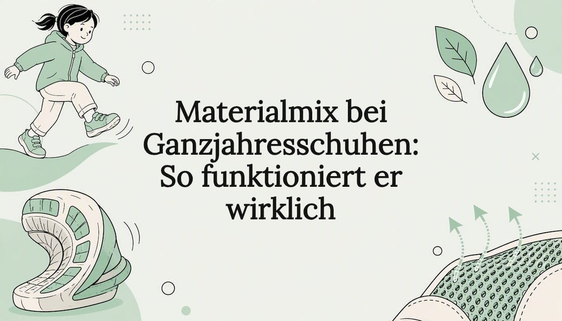 Materialmix bei Ganzjahresschuhen: So funktioniert er wirklich - Ebmini®