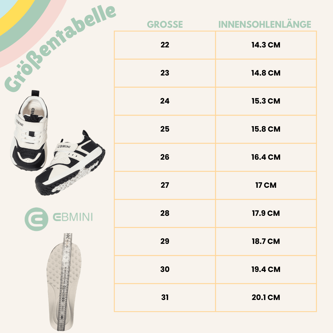 Barfußschuhe für Kinder - EBMINI® NIMI - Ebmini® - Kinder Barfußschuhe - 
