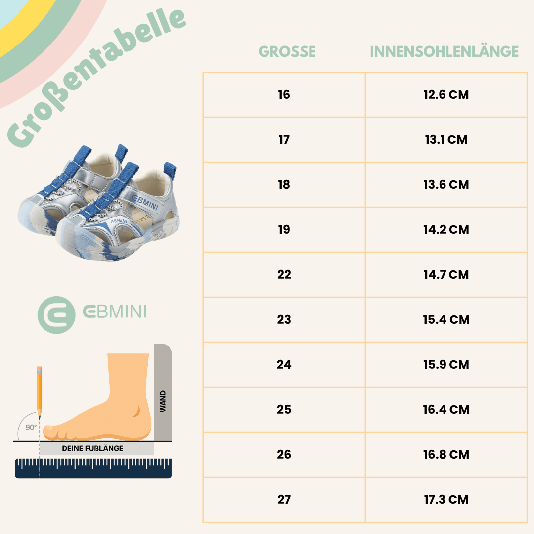 EBMINI® ADRY - Ultraleichte Barfußsandalen für Kinder - Ebmini® - Kinder Barfußschuhe - 209913021917 - 