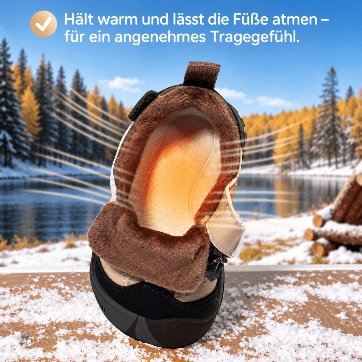 EBMINI® ALI – Wasserdichte, Barfußsneaker für Kinder - Ebmini® - Kinder Barfußschuhe - 