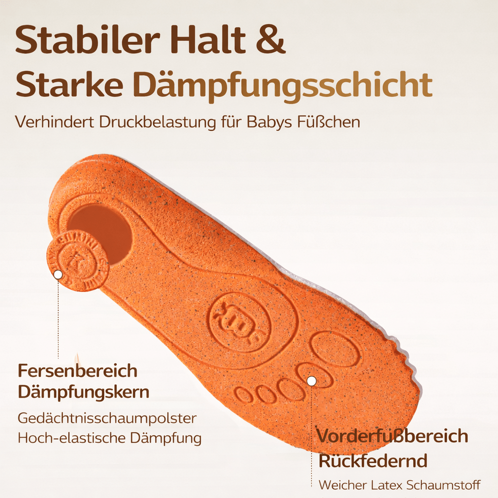 Ebmini® Antibakterielle & Atmungsaktive Einlegesohle für Kinder - Ebmini® - Kinder Barfußschuhe -  - 