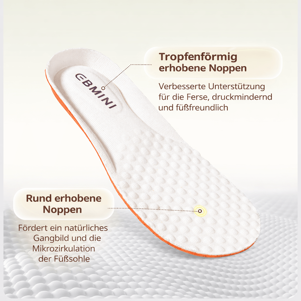 Ebmini® Antibakterielle & Atmungsaktive Einlegesohle für Kinder - Ebmini® - Kinder Barfußschuhe -  - 
