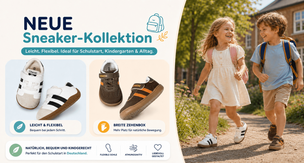 EBMINI® ARL - Kinder Barfußschuhe Sneaker - Ebmini® - Kinder Barfußschuhe - 209913033114
