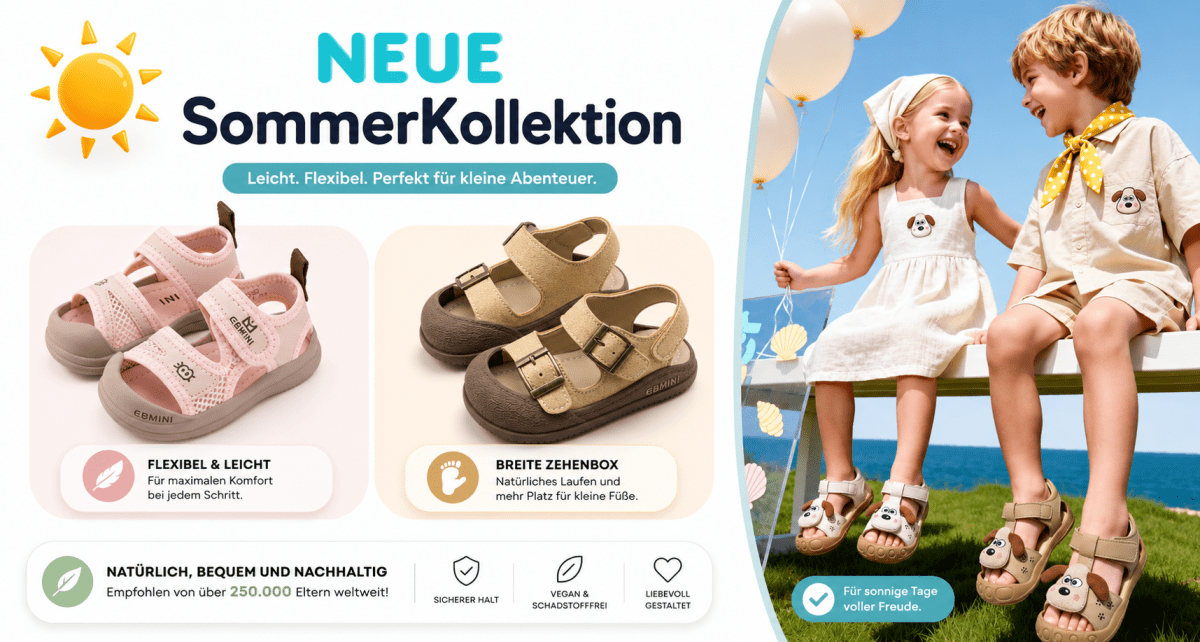 EBMINI® ARL - Kinder Barfußschuhe Sneaker - Ebmini® - Kinder Barfußschuhe - 209913033114
