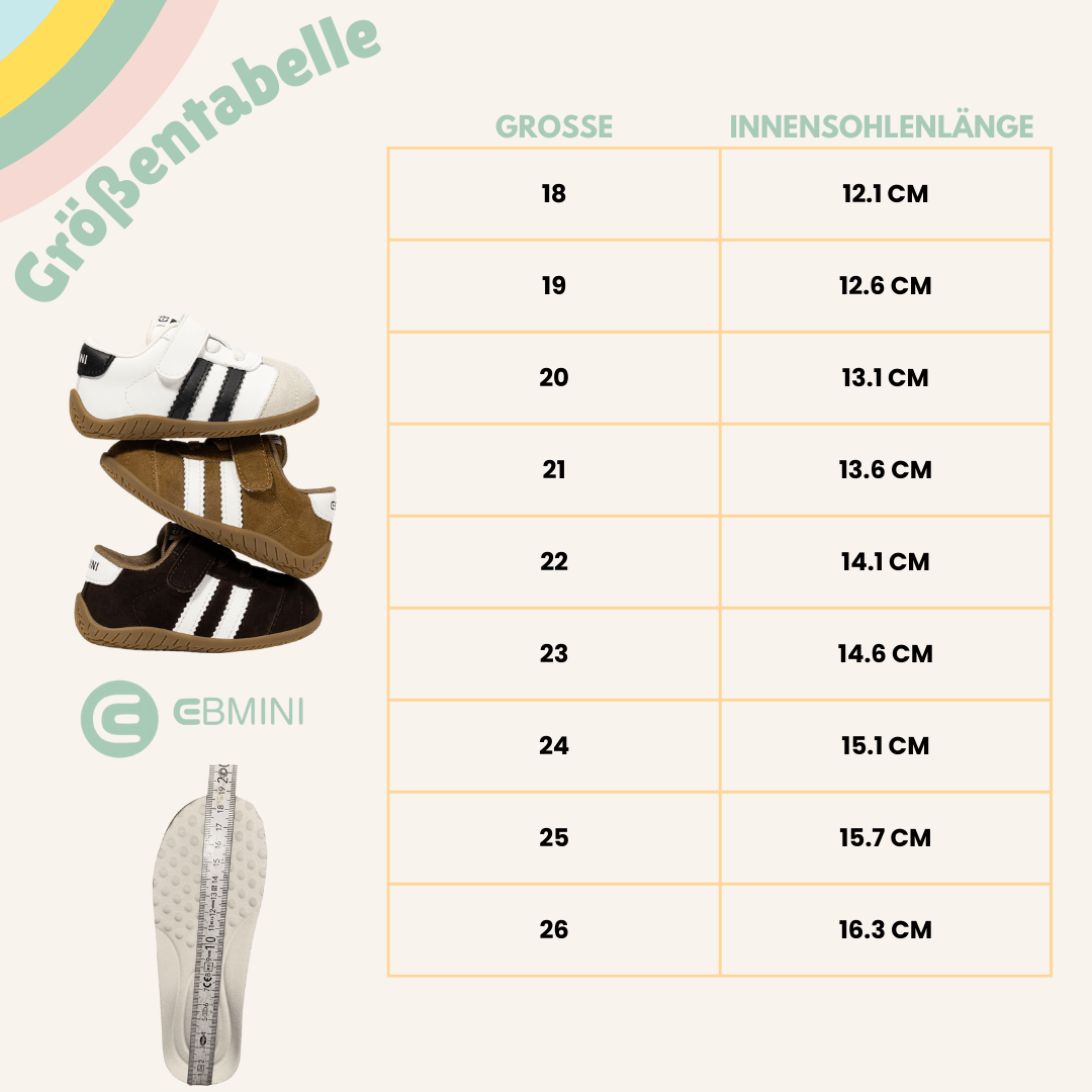 EBMINI® ARL - Sneaker Barfußschuhe für Kinder - Ebmini® - Kinder Barfußschuhe -  - 