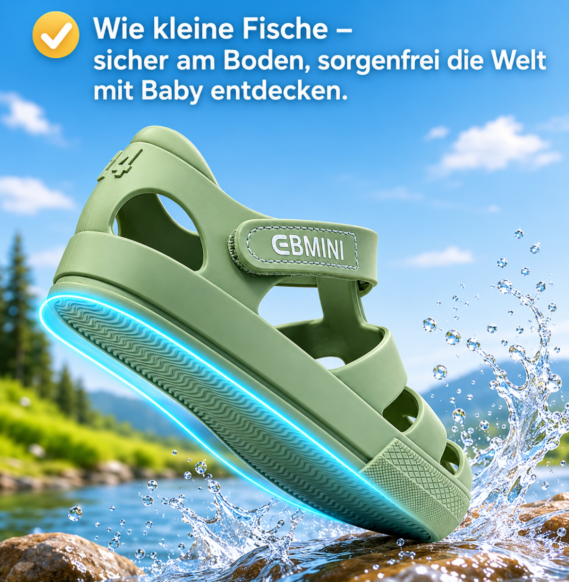 EBMINI® ARS - Barfußsandalen für Kinder - Ebmini® - Kinder Barfußsandalen - 