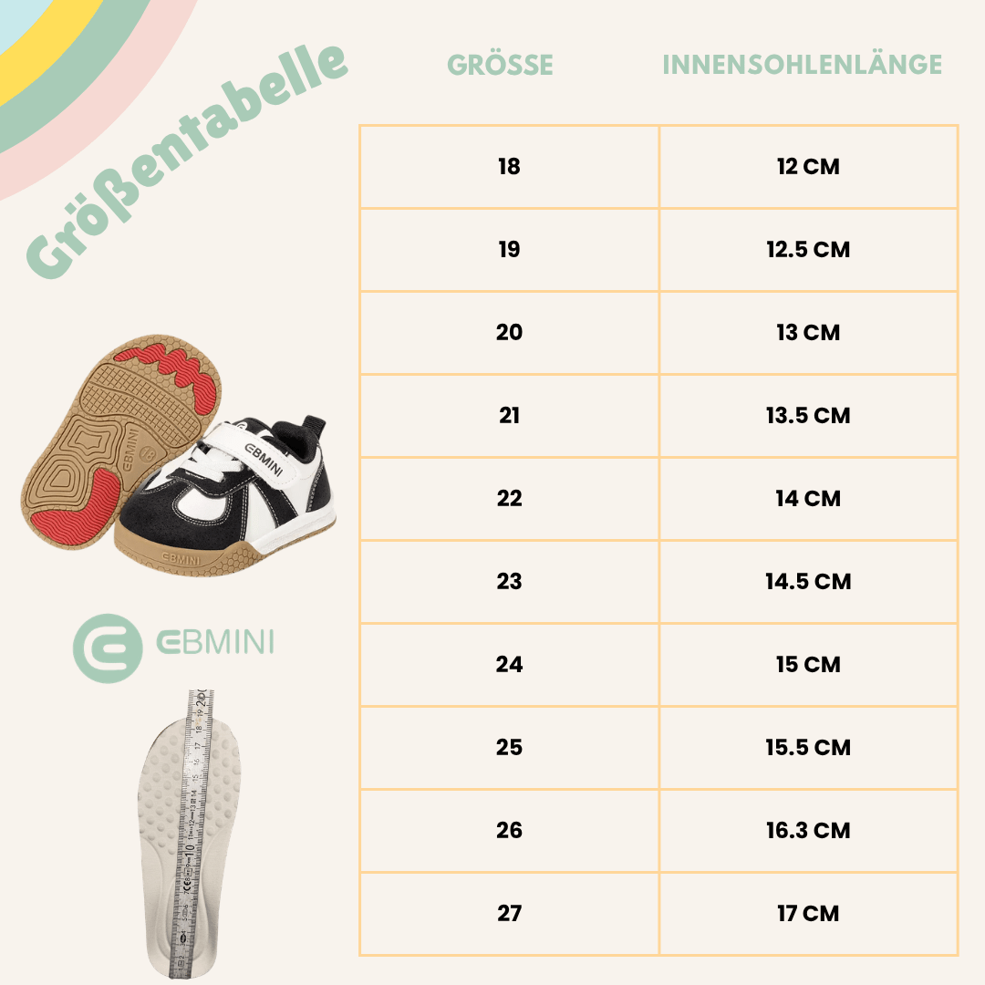 EBMINI® AVI - Kinder Barfußschuhe Sneaker - Ebmini® - Kinder Barfußschuhe - 