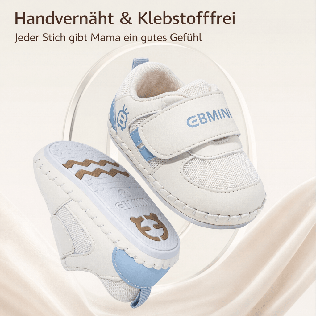 EBMINI® BIBI - Baby Barfußschuhe – Weiche Krabbelschuhe für erste Schritte - Ebmini® - Kinder Barfußschuhe - 