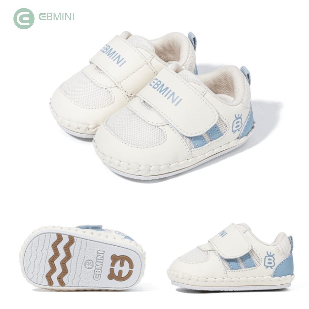 EBMINI® BIBI - Baby Barfußschuhe – Weiche Krabbelschuhe für erste Schritte - Ebmini® - Kinder Barfußschuhe - 