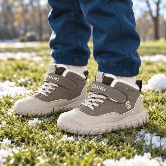 EBMINI® CED - Wasserdichte Barfußstiefel für Kinder mit warmfutter - Ebmini® - Kinder Barfußschuhe - 209913048266