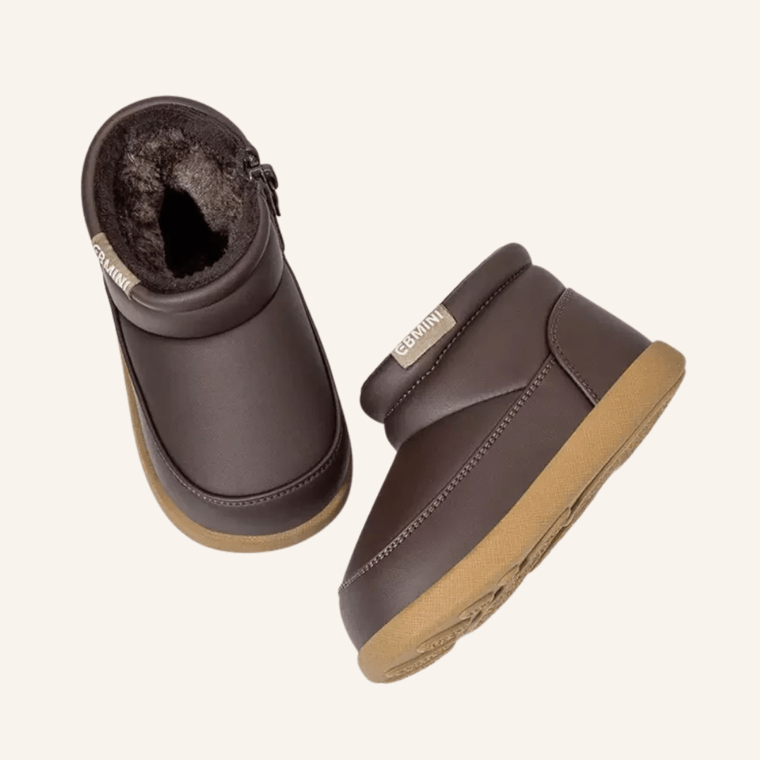 EBMINI® DAM - Wasserdichte Barfußstiefel für Kinder mit warmfutter - Ebmini® - Kinder Barfußschuhe - 