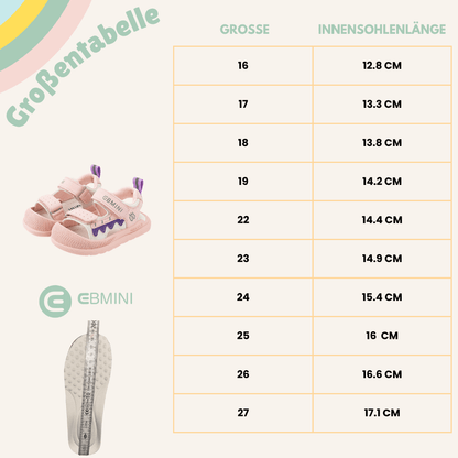 EBMINI® DIN - Ultraleichte Barfußsandalen für Kinder - Ebmini® - Kinder Barfußschuhe - 209913022312 - 