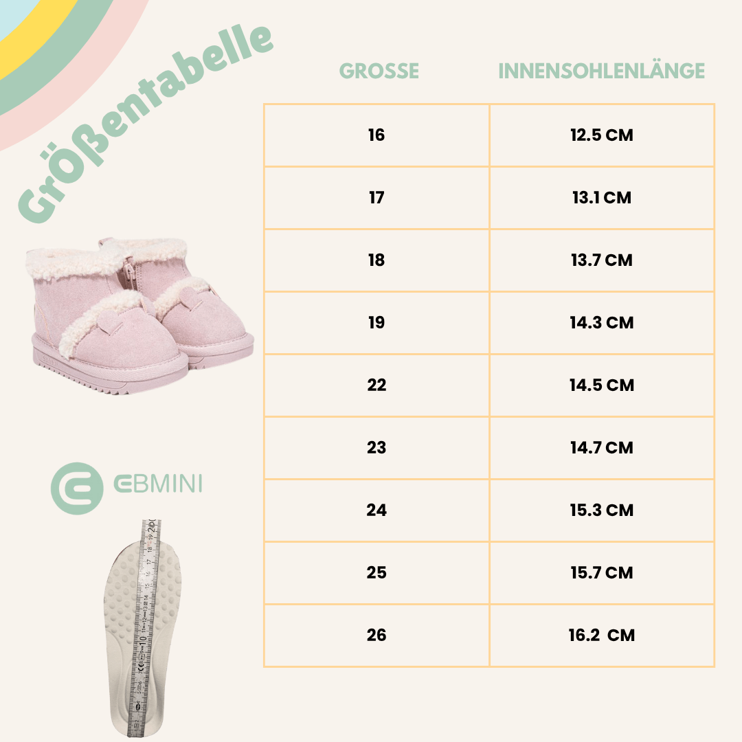EBMINI® DODDY - Ultraleichte Stiefel für Kinder - Ebmini® - Kinder Barfußschuhe - 