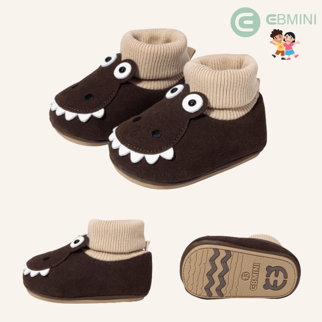 EBMINI® DRILLO - Baby Barfußschuhe – Weiche Krabbelschuhe für erste Schritte - Ebmini® - Kinder Barfußschuhe -  - 