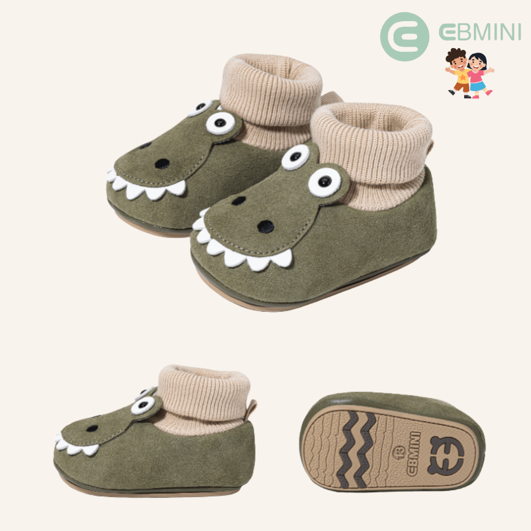 EBMINI® DRILLO - Baby Barfußschuhe – Weiche Krabbelschuhe für erste Schritte - Ebmini® - Kinder Barfußschuhe -  - 
