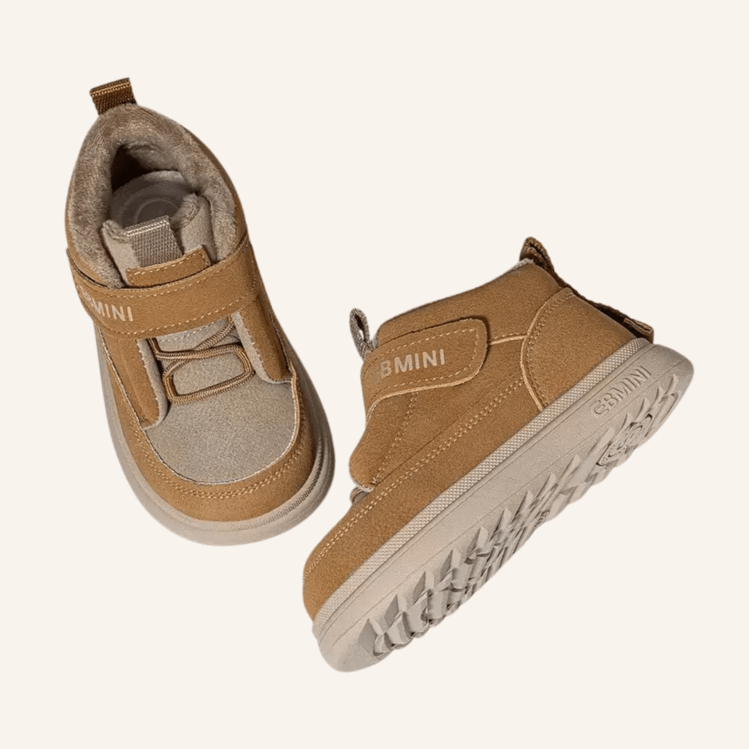 EBMINI® DUR - Wasserdichte Barfußstiefel für Kinder mit Warmfutter - Ebmini® - Kinder Barfußschuhe - 