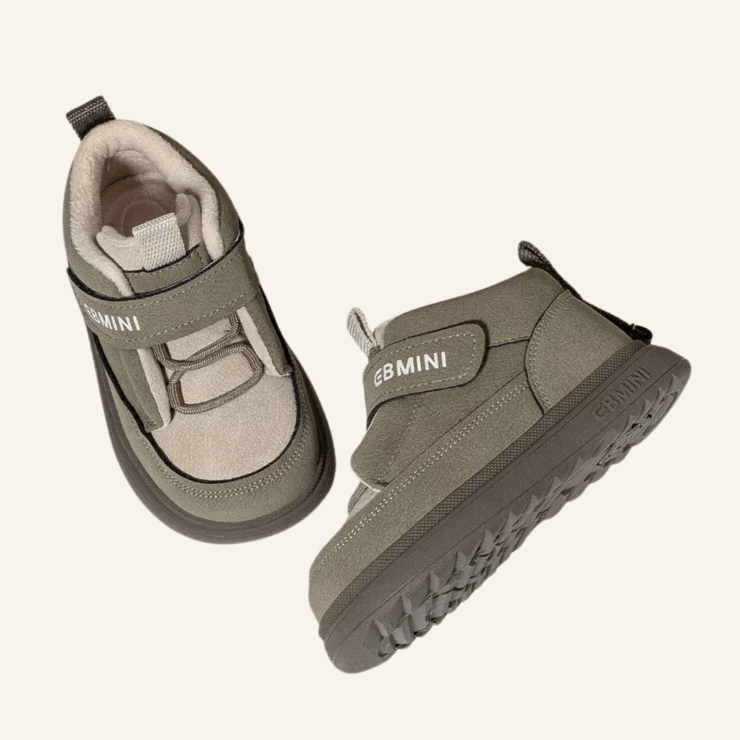 EBMINI® DUR - Wasserdichte Barfußstiefel für Kinder mit Warmfutter - Ebmini® - Kinder Barfußschuhe - 