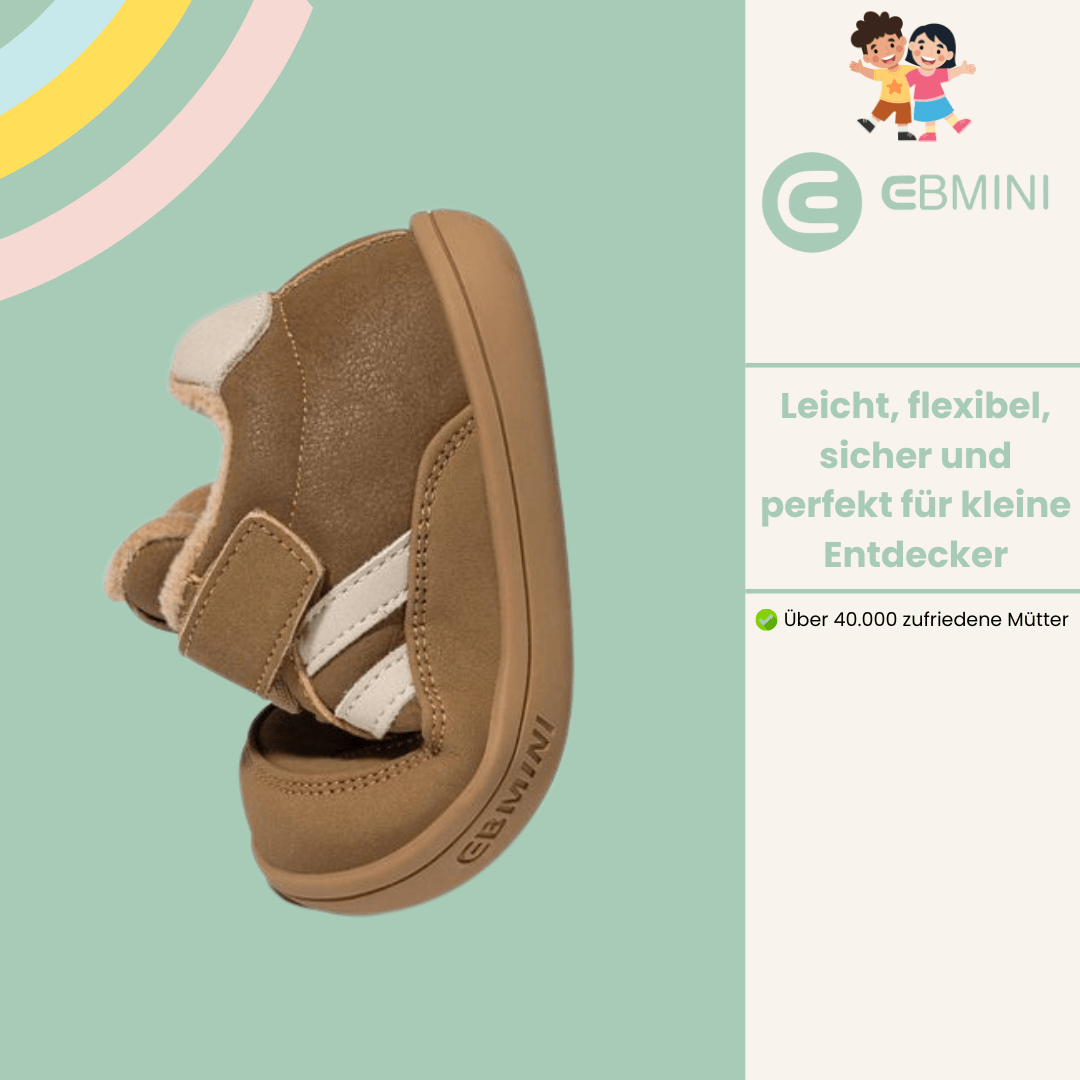 EBMINI® ED - Ultraleichte Sneaker Barfußschuhe für Kinder - Ebmini® - Kinder Barfußschuhe - 